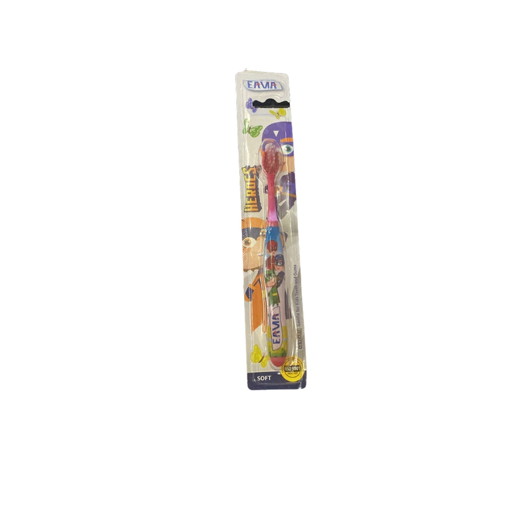 ايما هيروز فرشاة اسنان اطفال - Eama Heroes Tooth Brush Kids (Soft)