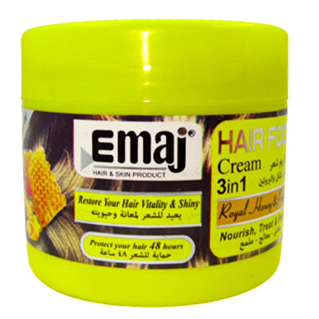 ايماج - Emaj (Hairfood, 280g, Honey)