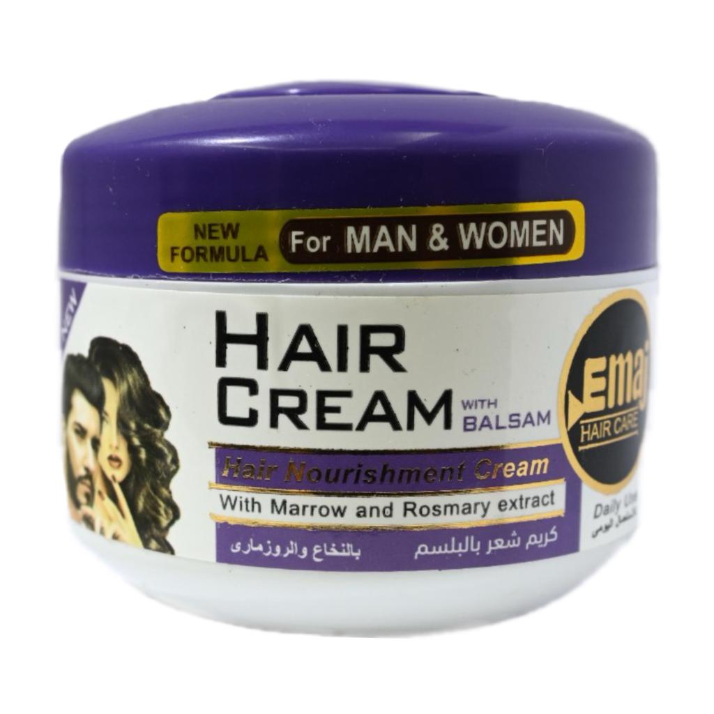 ايماج كريم شعر بالبلسم نخاع&روزمارى - Emaj Hair Cream With Balsam Marrow&Rosmary (225g)