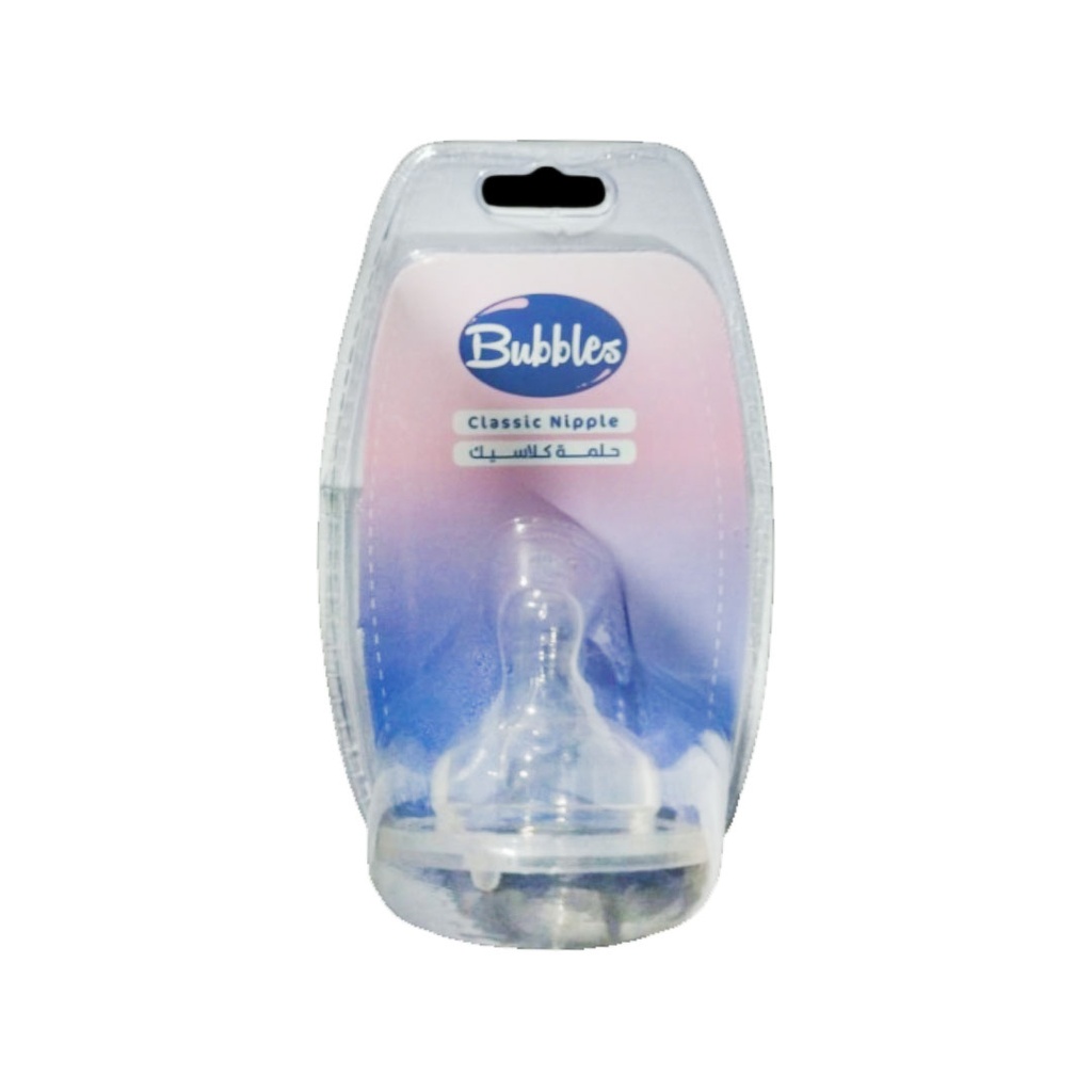 بابلز حلمة كلاسيك - Bubbles Nipple Classic 0m