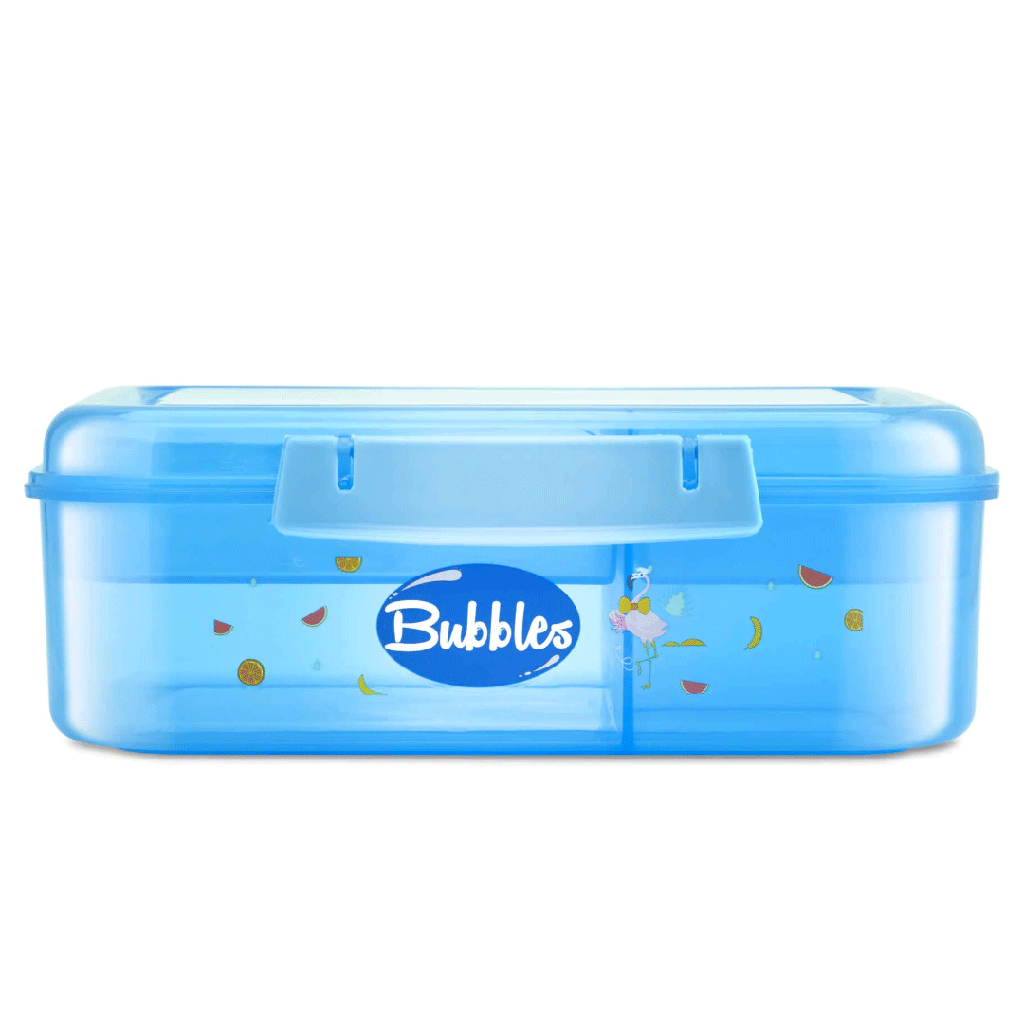 بابلز هيرو لانش بوكس ازرق - Bubbles Hero Lunch Box Blue