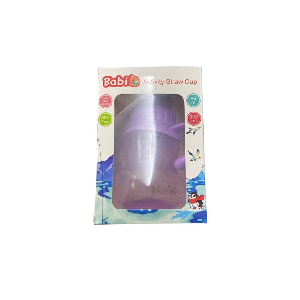 بابى كوب اكتفيتى سترو - Babi Cup activity straw (300ml)