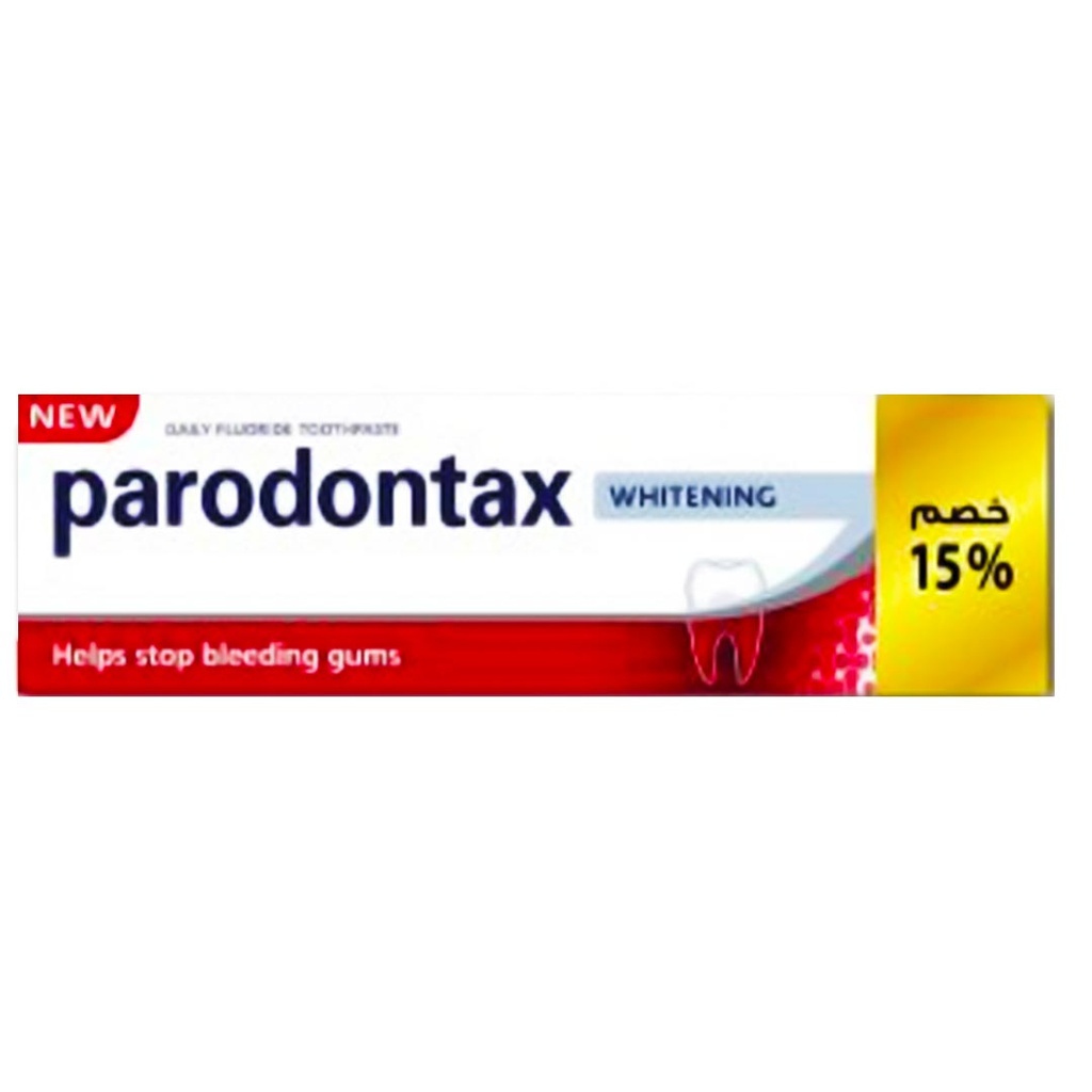 بارودونتكس معجون اسنان - Parodontax Tooth Paste (75ml, ًWhitening, discount 15%)