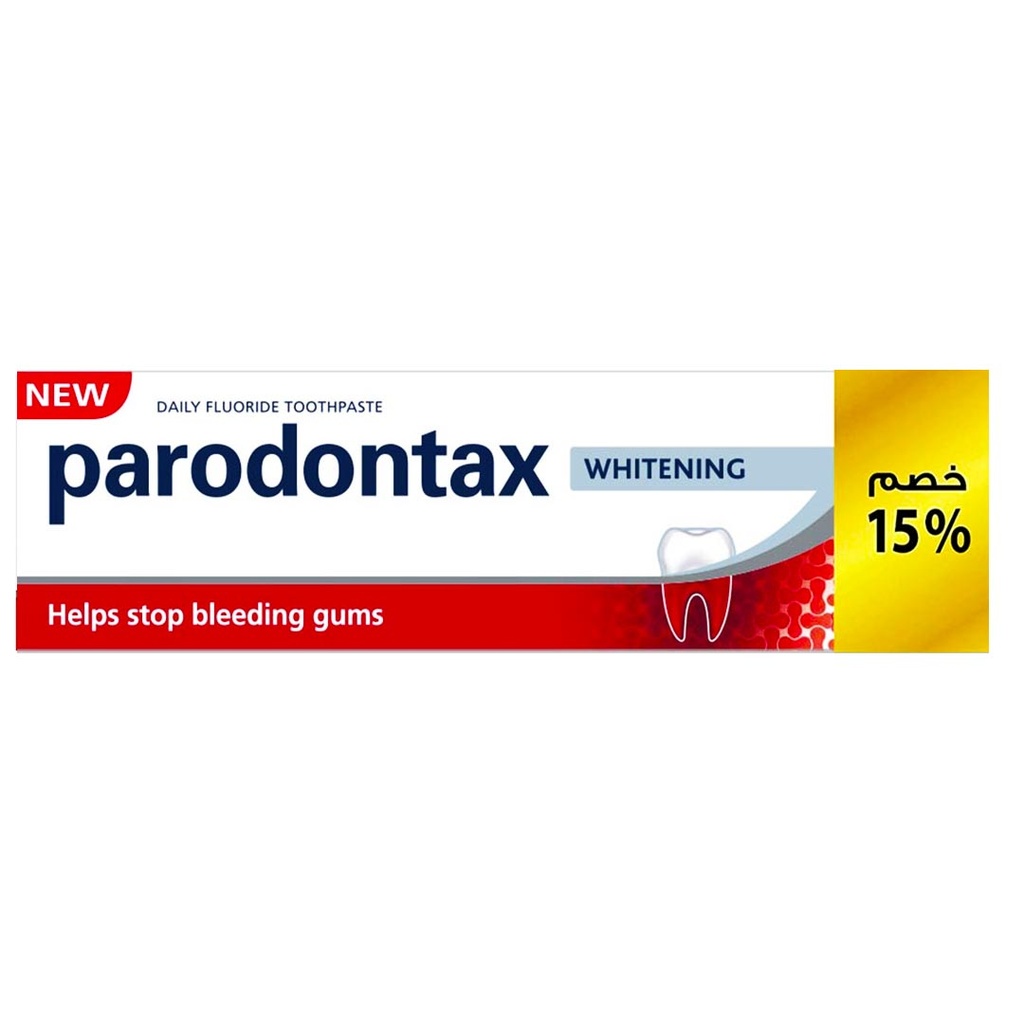 بارودونتكس معجون اسنان - Parodontax Tooth Paste (50ml, ًWhitening, discount 15%)