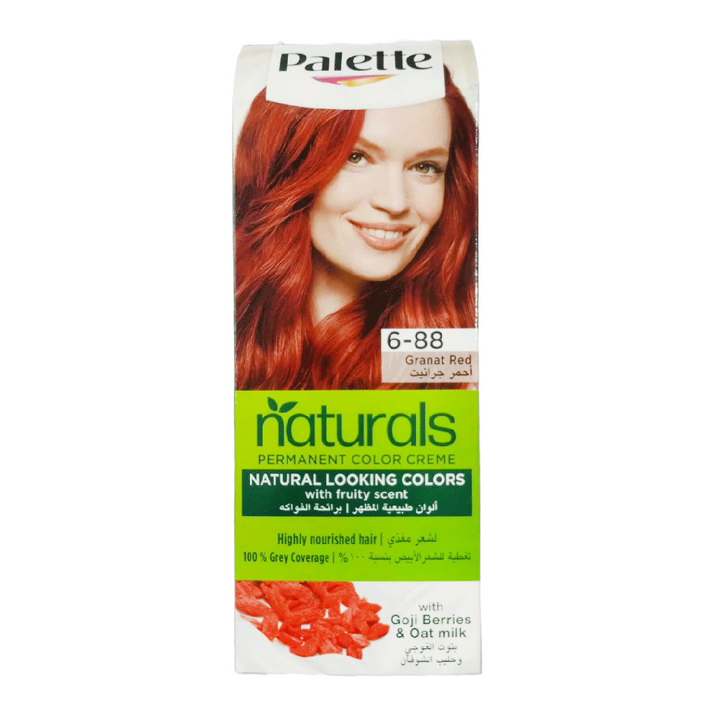 باليت صبغة 88-6 احمر جرانيت - Palette Color 6-88 Granat Red (50ml)