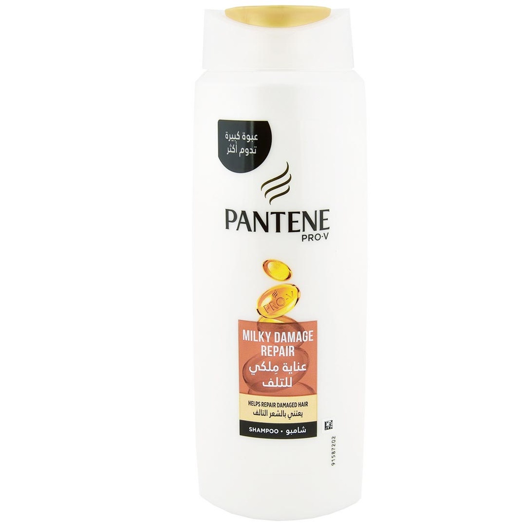 بانتين شامبو - Pantene Shampoo (600ml, Milky Damage Repair, without)