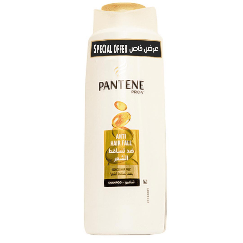بانتين شامبو - Pantene Shampoo (600ml, Anti Fall, Special Offer)