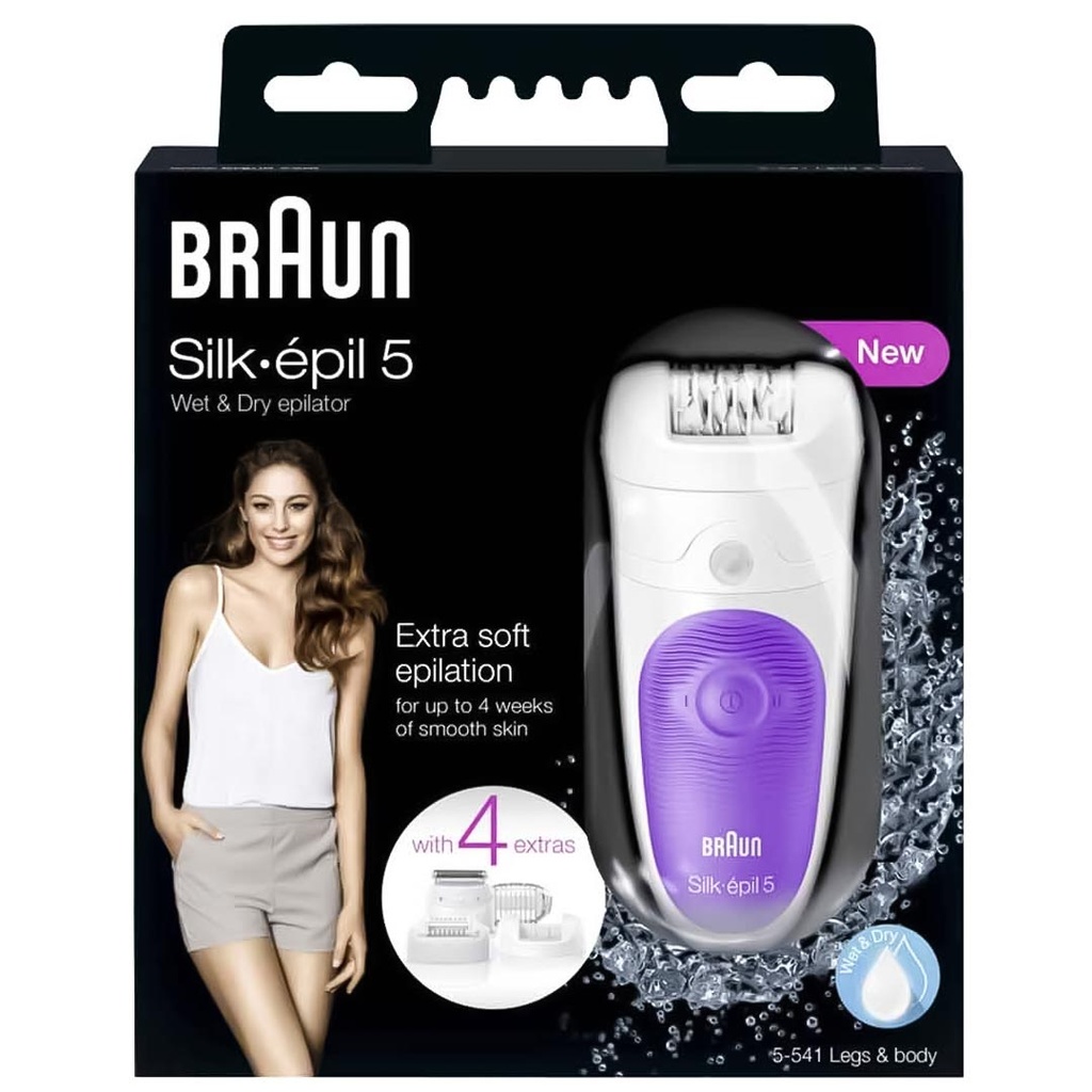 براون - Braun (Silk-épil, Woman, (4+) 5, No:5-541)