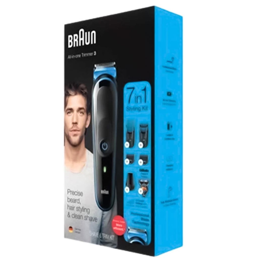 براون - Braun (Face&Hair, men, 3 (7×1), No:MGK3245)