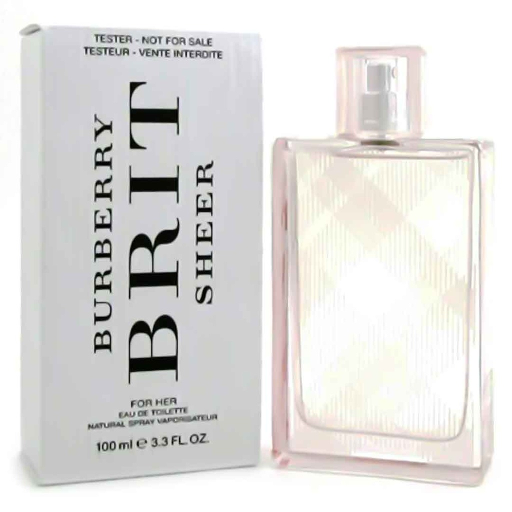بربرى بريت شير تستر - Burberry Brit Sheer Tester (90ml)