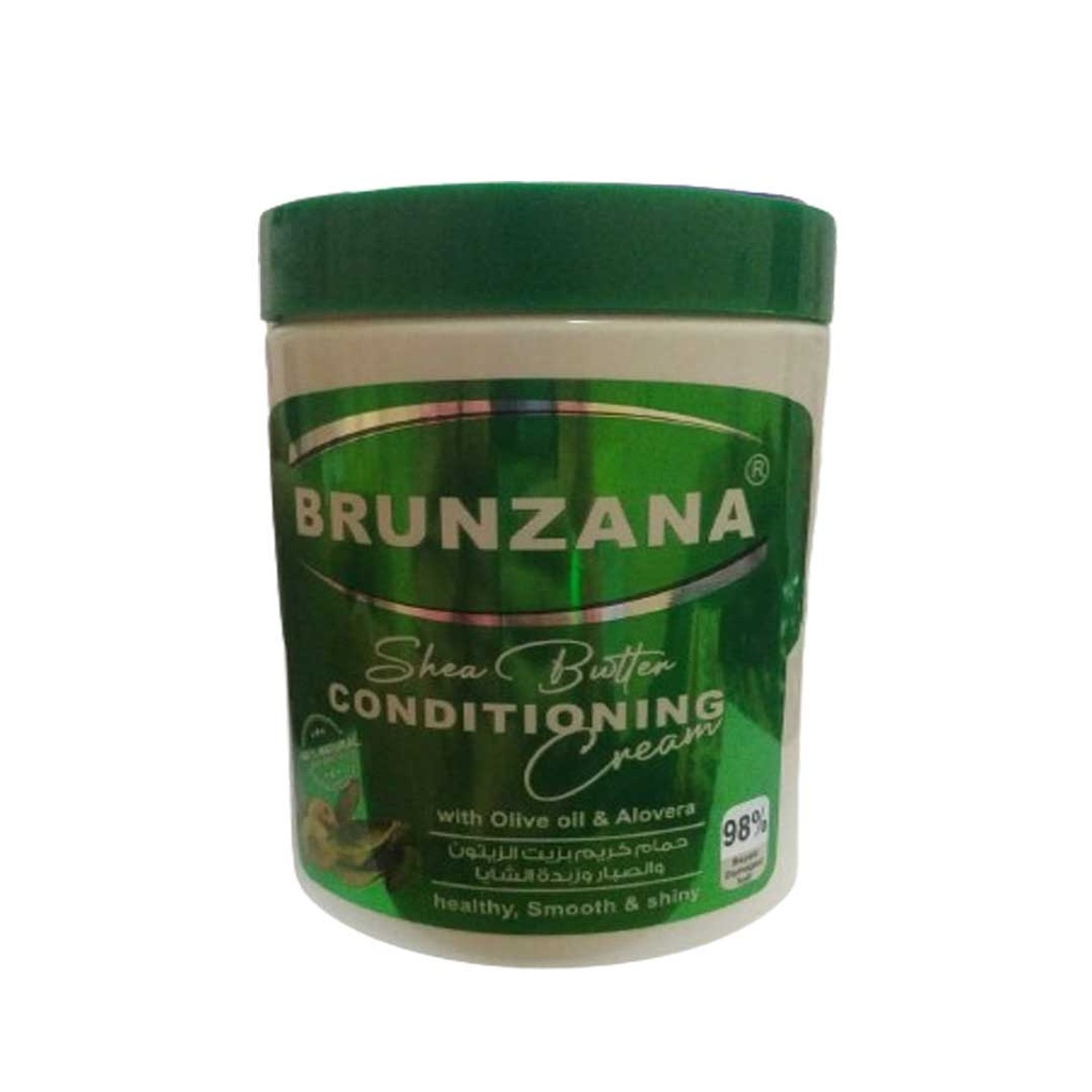 برونزانا حمام كريم - Brunzana Hair Mask (700g, Aleovera&Olive)