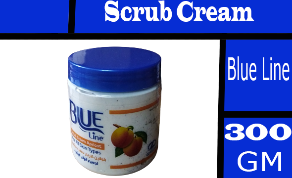 بلو لاين لوكس مقشر - Blue Line Luxe Scrub (300g, Apricot)