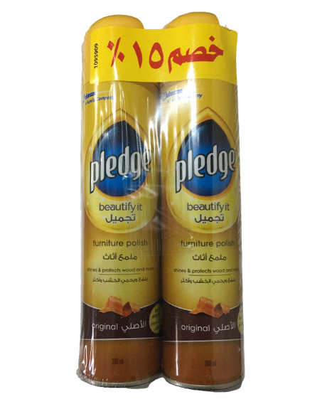 بليدج ملمع اثاث - Pledge Furnituer Polish (300ml, Original, +1 Discount 15%)
