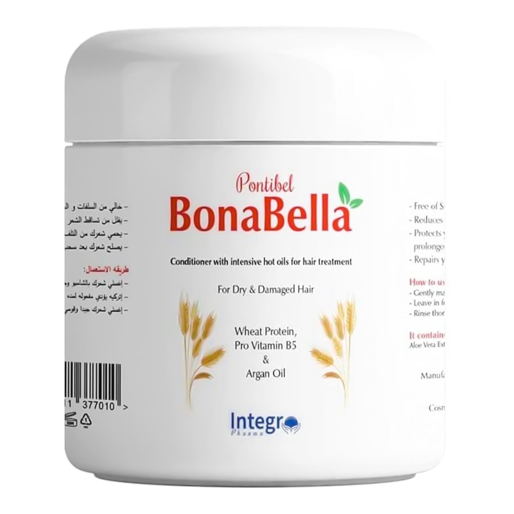بونابيلا حمام كريم - Bonabella Hair Mask (250g, Whwat Germ)