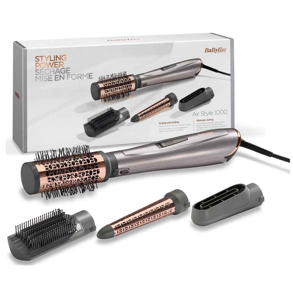 بيبى ليس فرشاة هوائية - Babyliss Brush Air (Air Style 1000, No:AS136, 1000W)