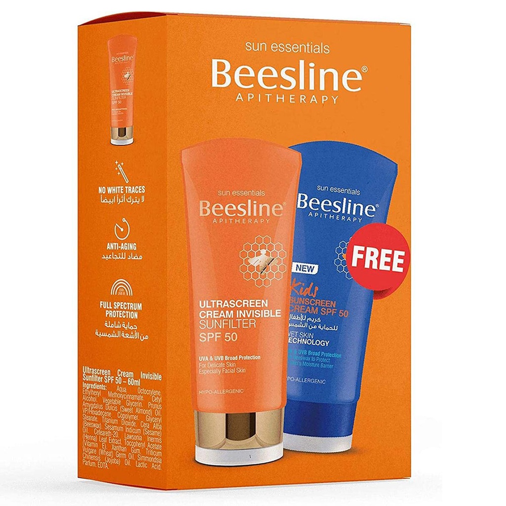 بيزلين حاجب للشمس - Beesline Sunfilter (60ml, +1 Kids, 50)