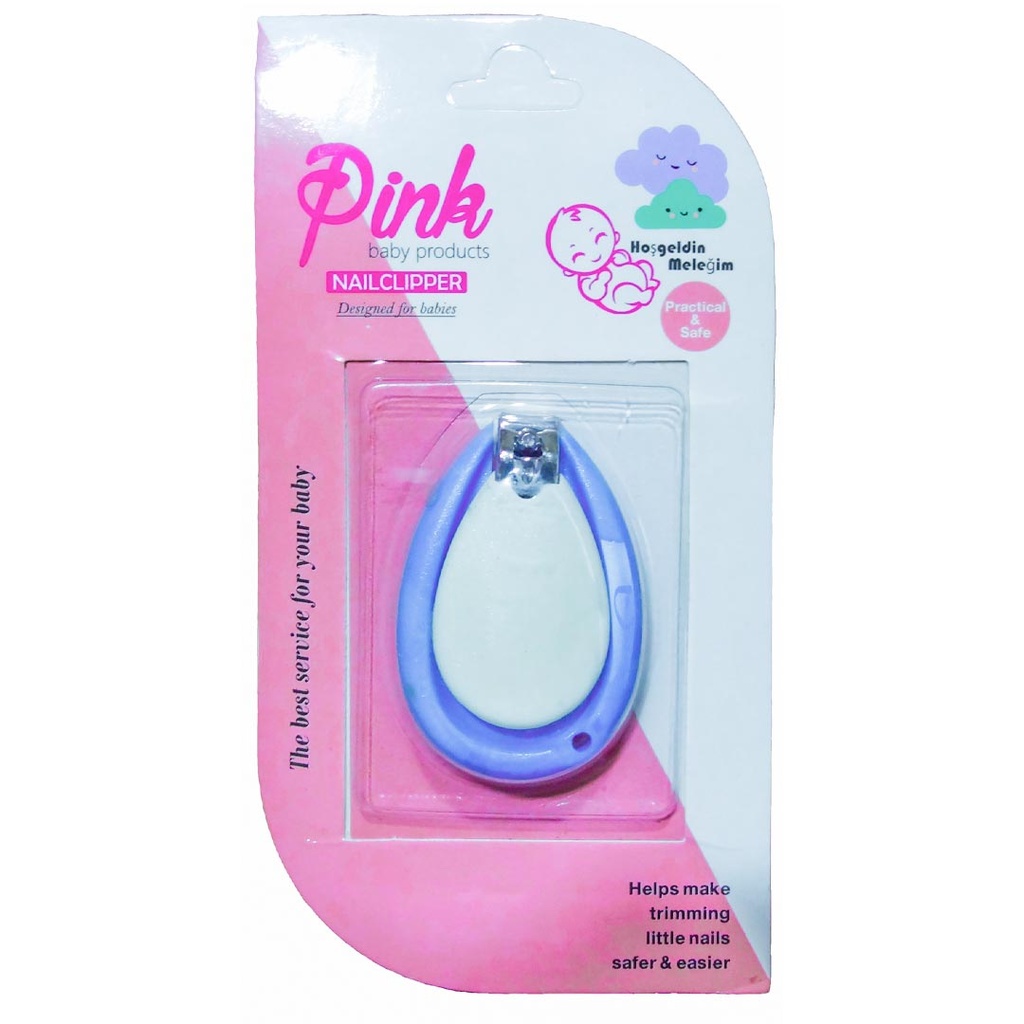 بينك قصافة اظافر - Pink Nail Clipper No:PK-NC