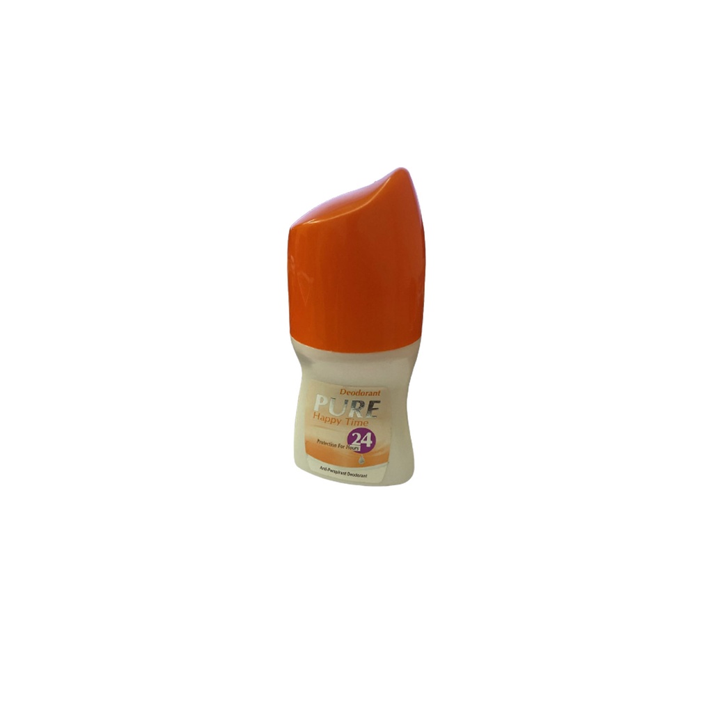 بيور رول اون - Pure Roll On (Woman, 50ml, Happy Time)