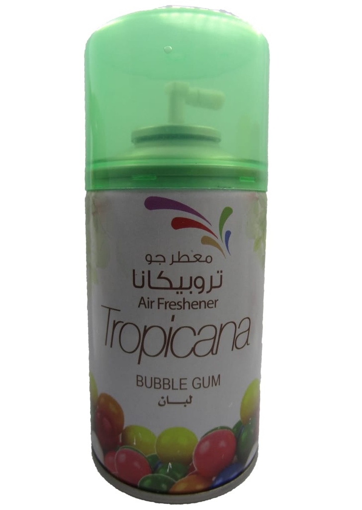 تروبيكانا ملطف جو - Tropicana Air Freshener (A spare part, 260ml, Bubble Gum)