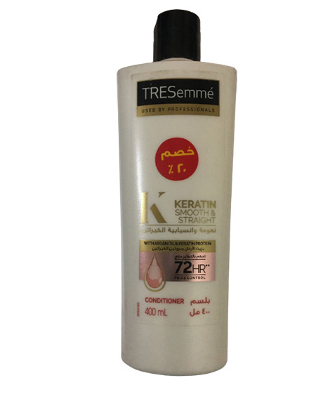 تريسمى بلسم ارجان و بروتين الكيراتين خصم 20% - TRESemme Conditioner Argan Oil & Protein Keratin Offer 20% (400ml)