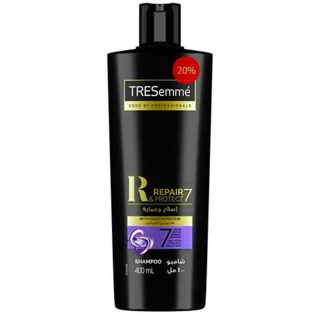تريسمى شامبو بروتين الكيراتين خصم 20% - TRESemme Shampoo Protein Keratin Offer 20% (400ml)