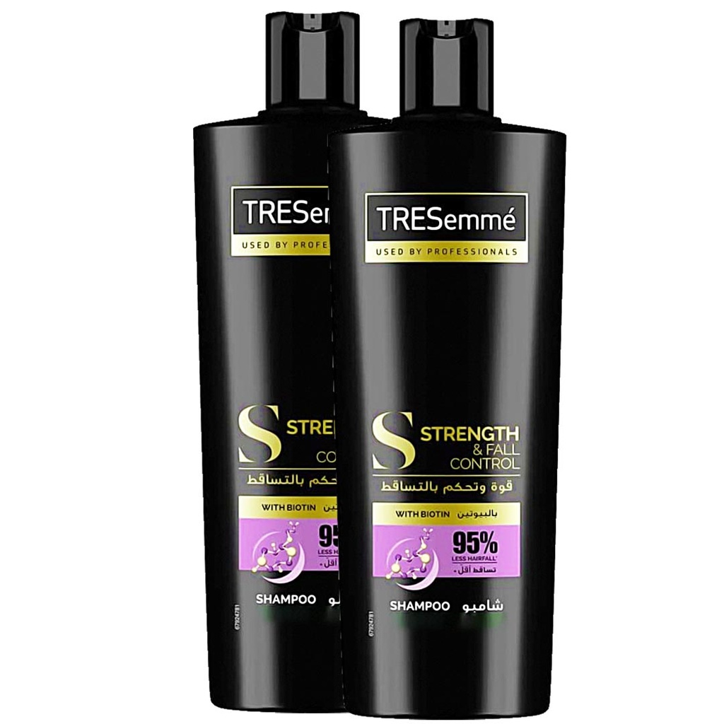 تريسمى شامبو بيوتين 1+1 - TRESemme Shampoo Biotin 1+1 (200ml+200ml)
