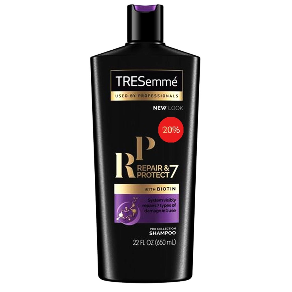 تريسمى شامبو بيوتين خصم 20% - TRESemme Shampoo Biotin Offer 20% (650ml)