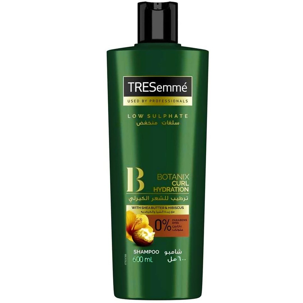 تريسمى شامبو زبدة شيا و الكركديه - TRESemme Shampoo Shea Butter & Hibiscus  (600ml)