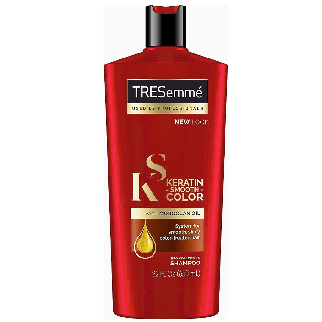تريسمى شامبو نعومة الكيراتين ملون - TRESemme Shampoo Smooth Keratin Color (650ml)