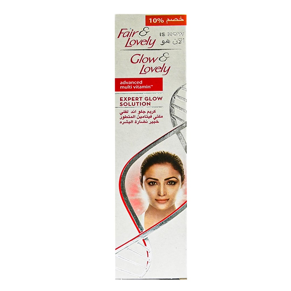 جلو & لفلى كريم تفتتيح - Glow&Lovely Fairness Cream 18g (18g, discount 10%)