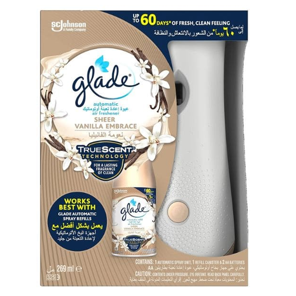 جليد جهاز اوتوماتيك 3×1 - Glade Device Automatic 3×1 (Elegant Amber&Oud, without)