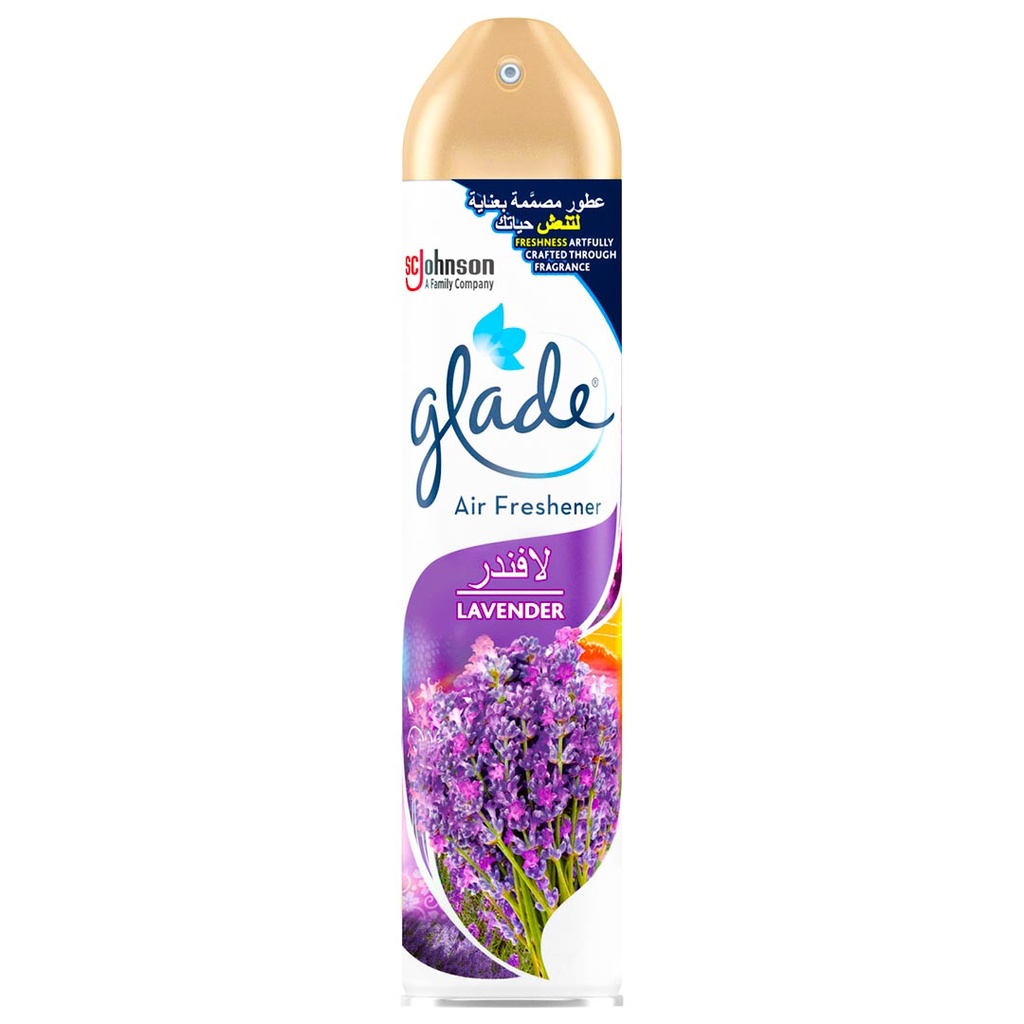 جليد ملطف جو - Glade Air Freshener (Normal, 300ml, Lavander, without)