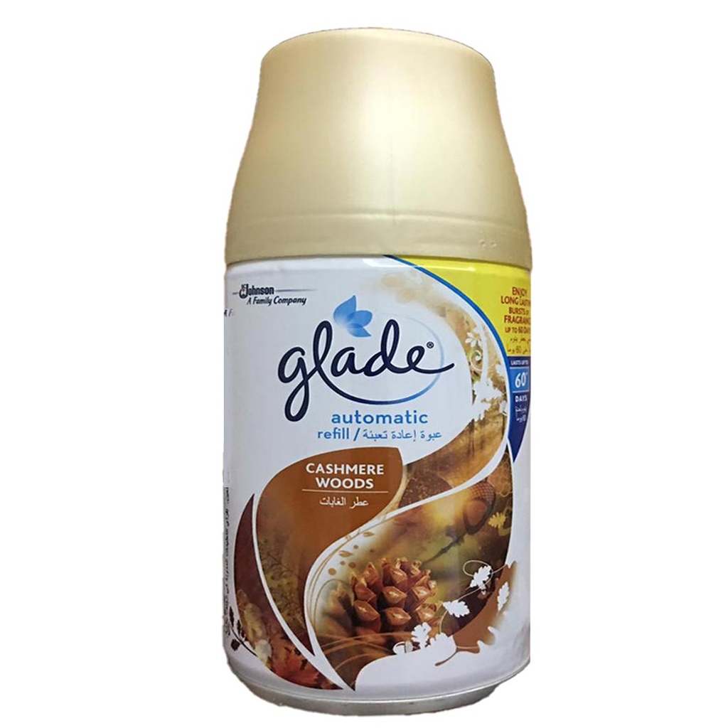 جليد ملطف جو - Glade Air Freshener (A spare part, 269ml, Cashmera Woods, without)