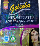 جوليشا حناء رسم - Golecha Henna drawing (Nail, 10g, Ampoupe, Black)