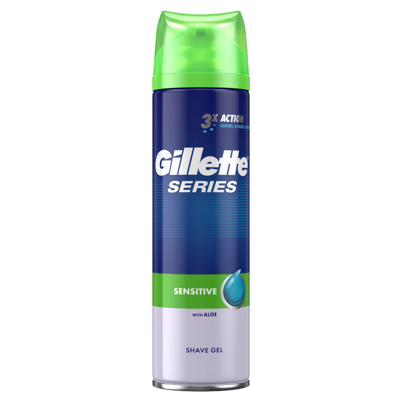 جيليت حلاقة - Gillette Shaving (Gillette Gel, 200ml, Sensitive)