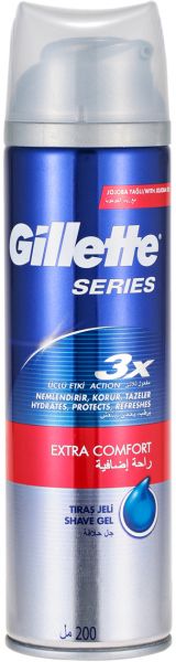جيليت حلاقة - Gillette Shaving (Gillette Gel, 200ml, Extra Comfort)