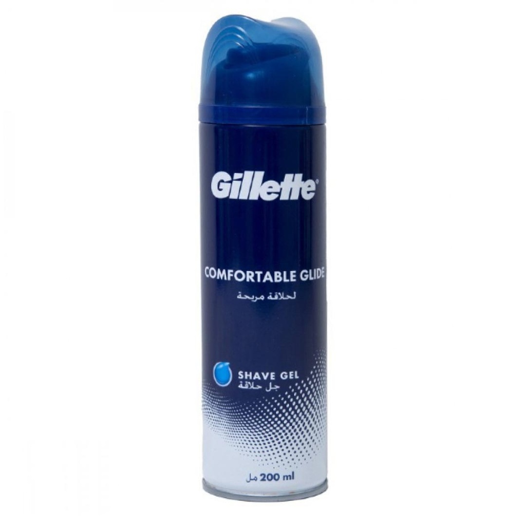 جيليت حلاقة - Gillette Shaving (Gillette Gel, 200ml, Comfortable Glide)
