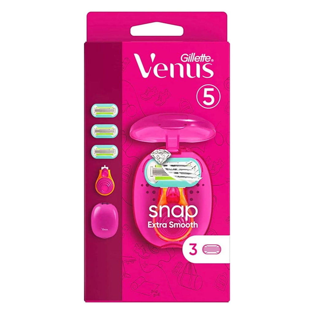 جيليت فينوس سناب اكستر سموث - Gillette Venus Snap Extra Smooth (+3)
