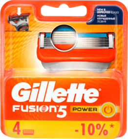 جيليت فيوجن5 - Gillette Fusion5 (A spare part, Fusion Power, 4PC)