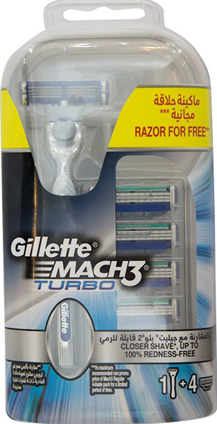 جيليت ماك3 - Gillette Mach3 (Shaver, Turbo, +4)