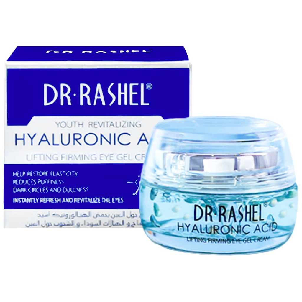 دكتور راشيل كريم حول العين - Dr Rashel Firming Eye Cream (30g, Hyaluron Acid)