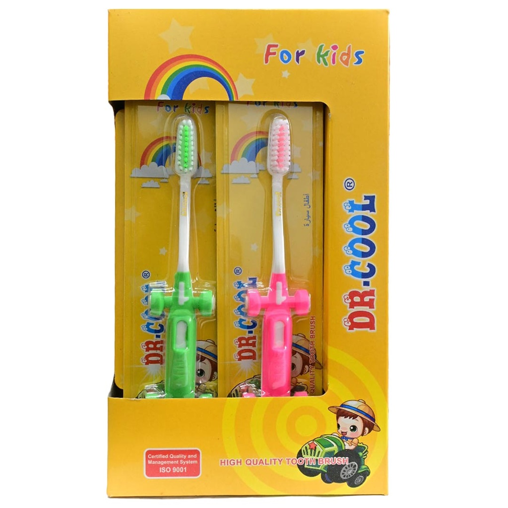دكتور كول فرشاة اسنان - Dr.Cool Tooth Brush (Kids, NO:CJ04, Soft)