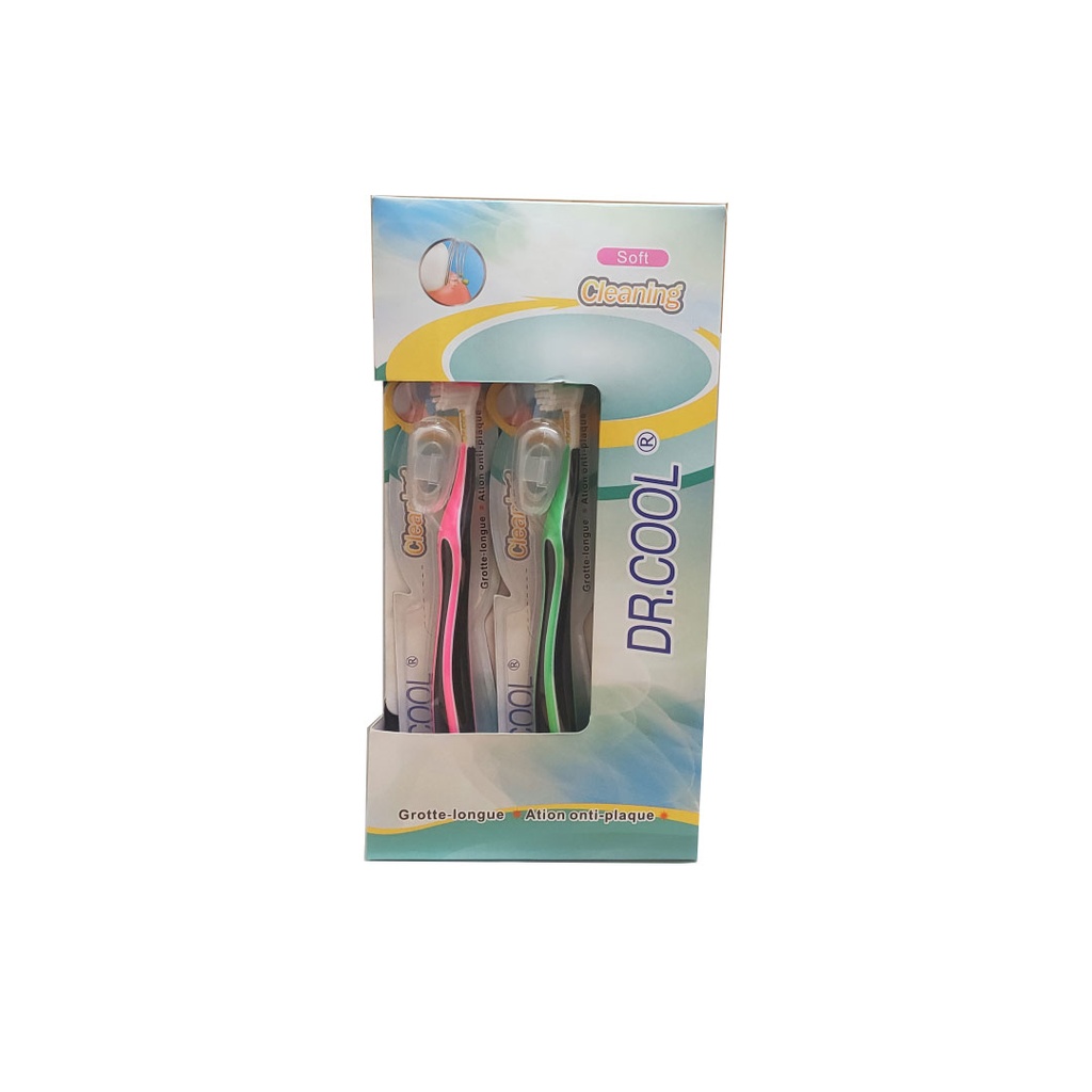 دكتور كول فرشاة اسنان لوكس كبار - Dr.Cool Tooth Brush lux Adult (No:P492, Soft)
