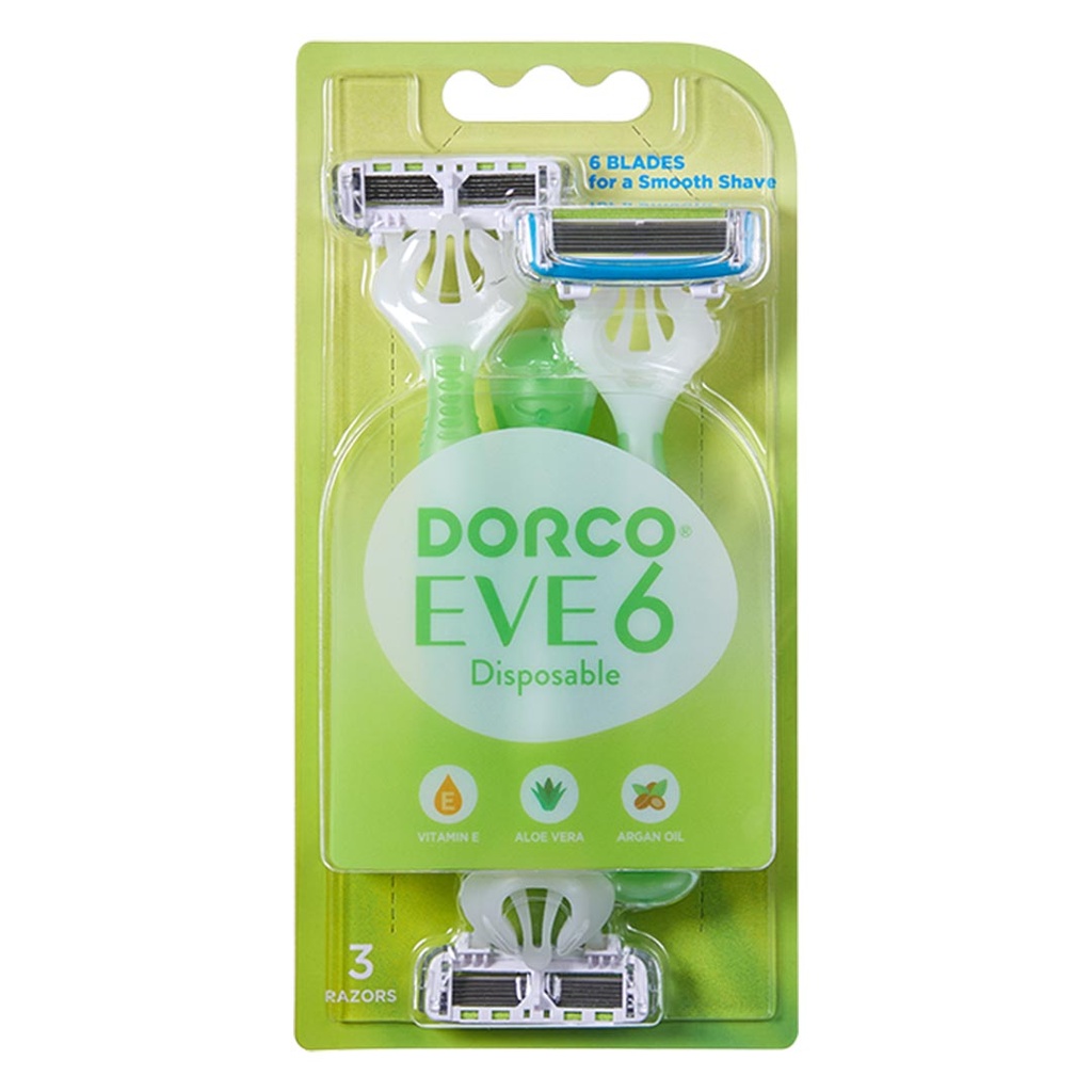 دوركو ايفى 6 نسائى - Dorco Eve 6 Woman (3PC)