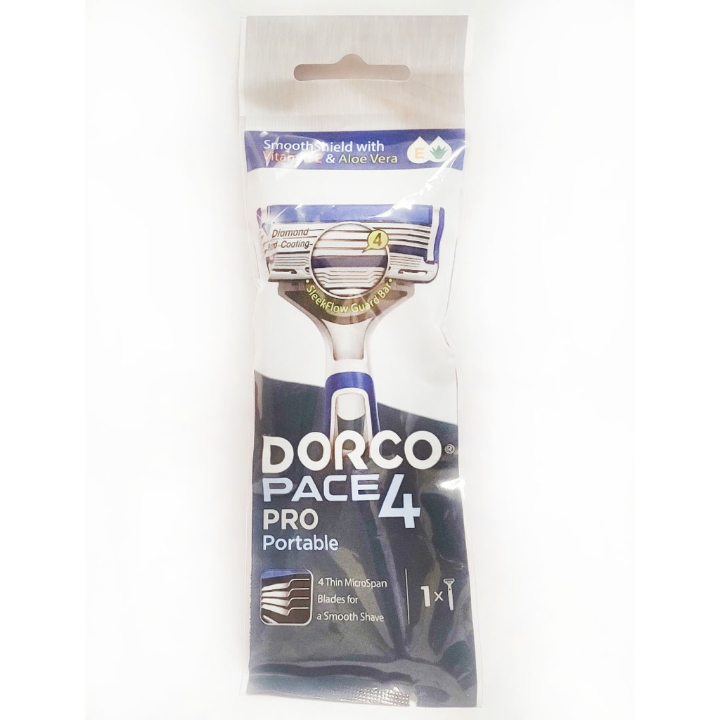 دوركو بيس 4 برو بورتابل - Dorco Pace 4 Pro Bortable (1PC)