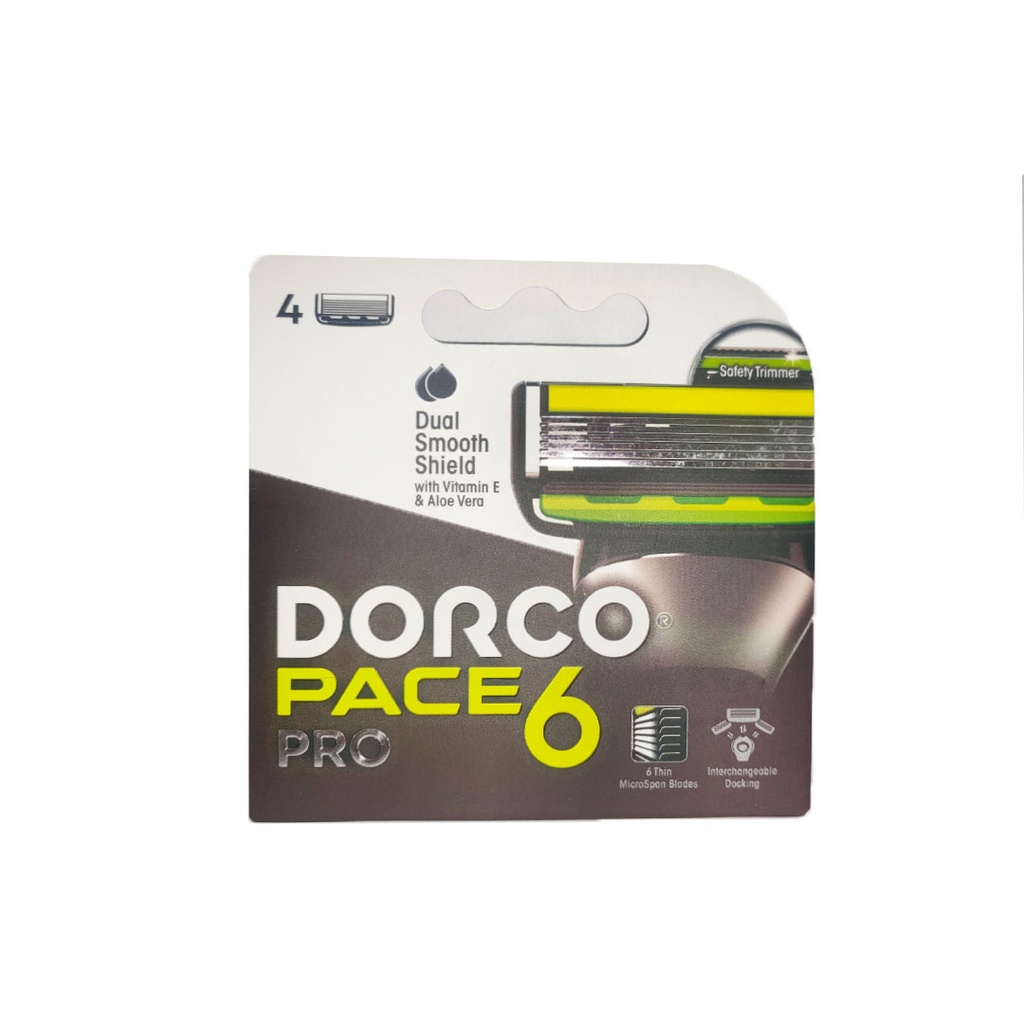 دوركو بيس 6 برو غيار - Dorco Pace 6 Pro Spare Parts (4PC)