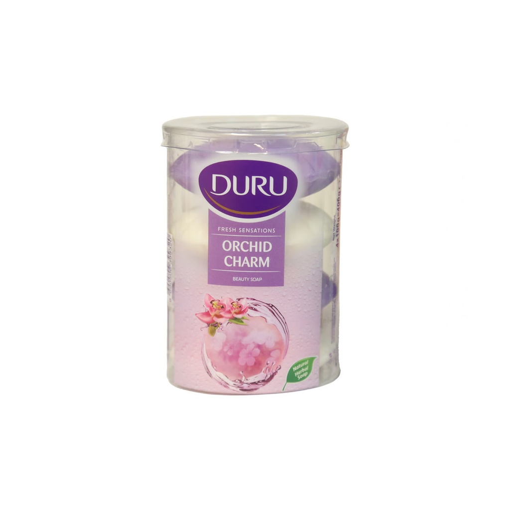 دورو صابون سحر الاوركيد - Duru Soap Orchid Charm 4Pcs (90g)