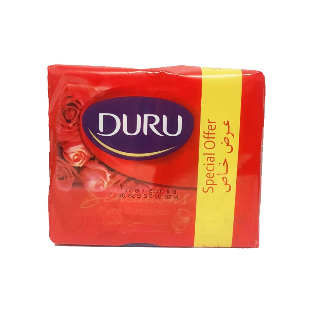 دورو صابون نقاء الرومانسية - Duru Soap Pure Romance 4Pcs (80g)