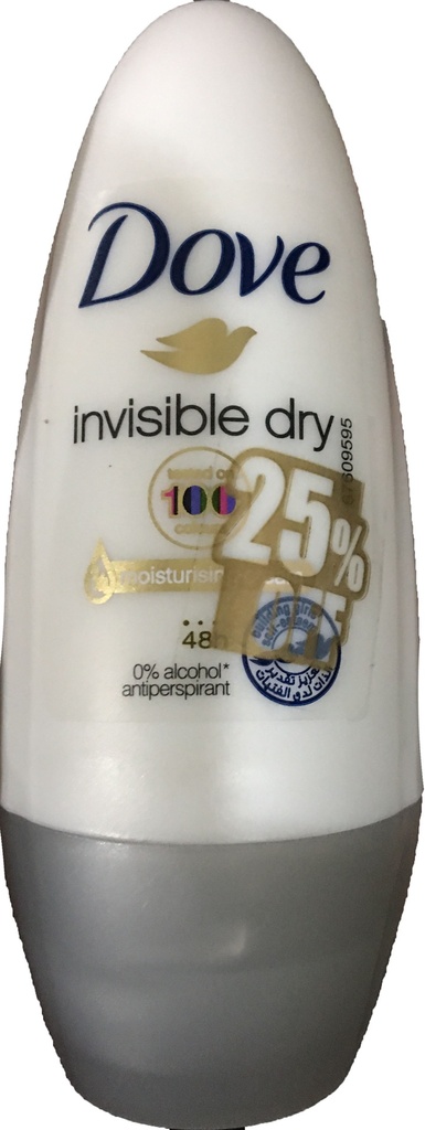 دوف رول اون - Dove Roll On (Woman, 50ml, Invisible dry, discount 25%)