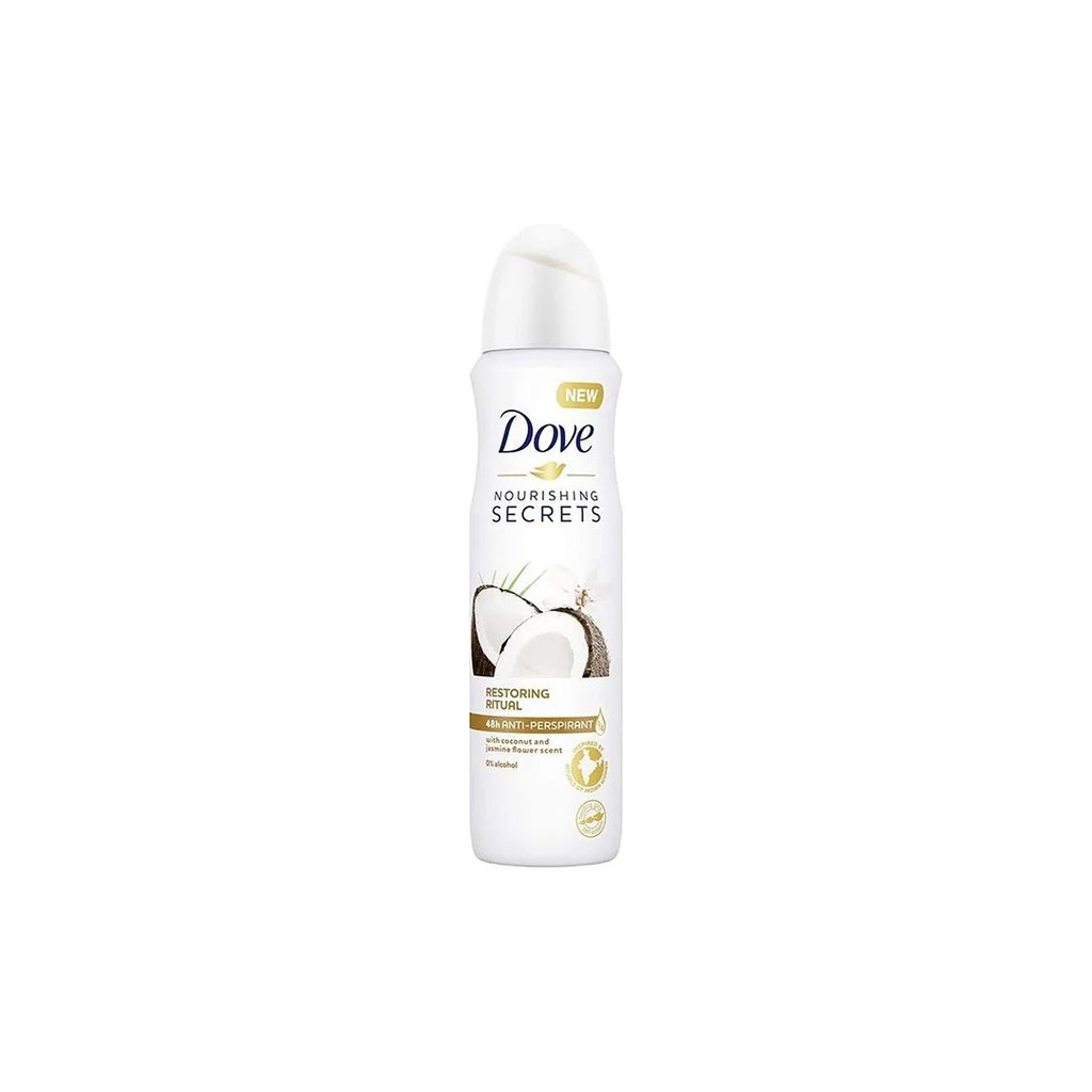 دوف سبراى نسائى - Dove Spray Woman (150ml, Coconut)